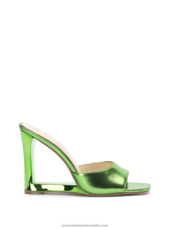 cadilyn wedge u zelenoj boji Jessica Simpson PZR6D315