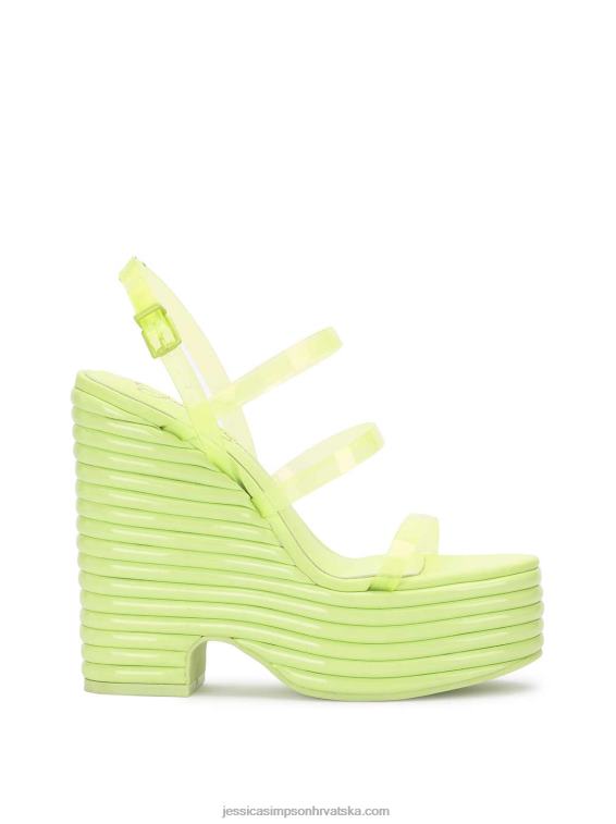 cholena platform klin u daquiri zelenoj boji Jessica Simpson PZR6D154