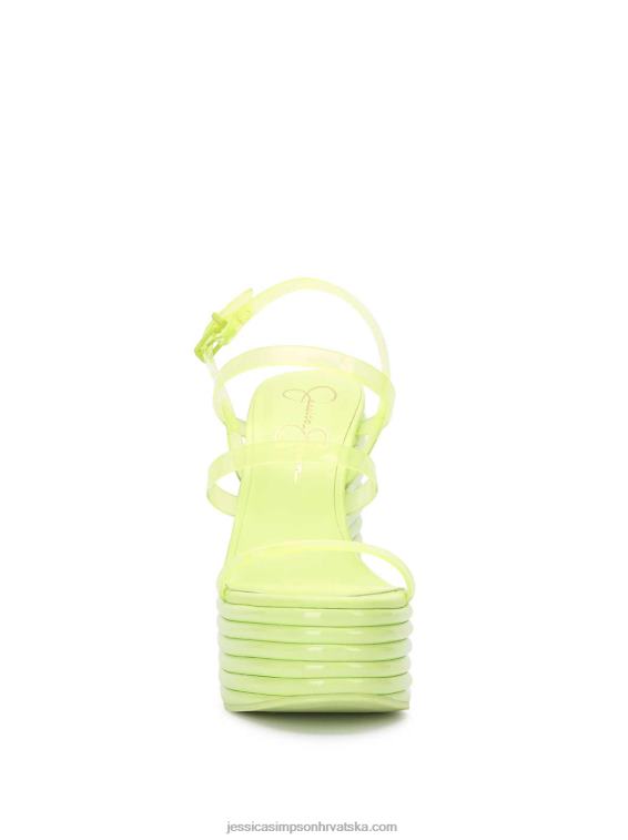 cholena platform klin u daquiri zelenoj boji Jessica Simpson PZR6D154