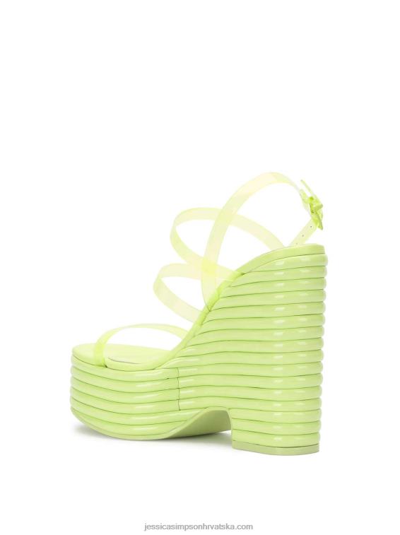 cholena platform klin u daquiri zelenoj boji Jessica Simpson PZR6D154