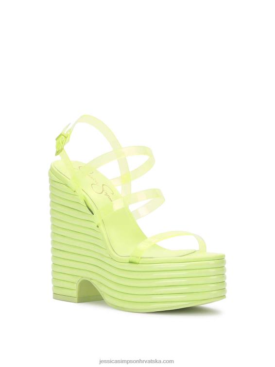 cholena platform klin u daquiri zelenoj boji Jessica Simpson PZR6D154
