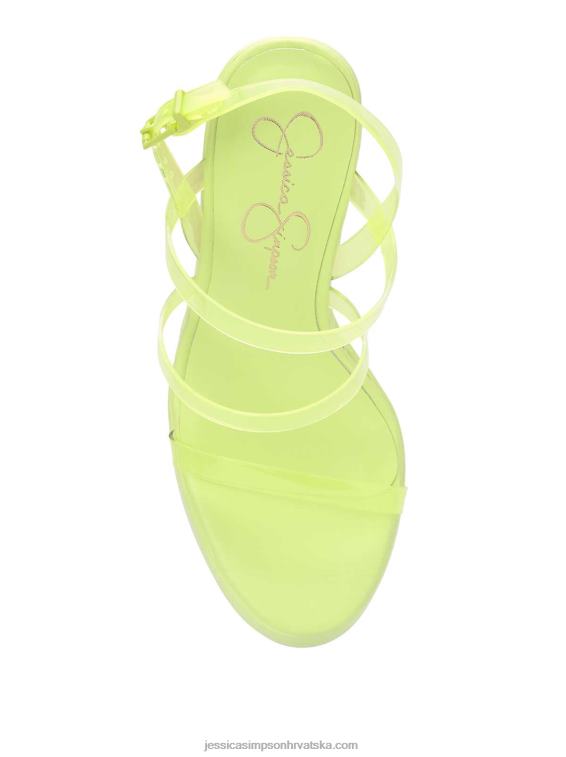 cholena platform klin u daquiri zelenoj boji Jessica Simpson PZR6D154
