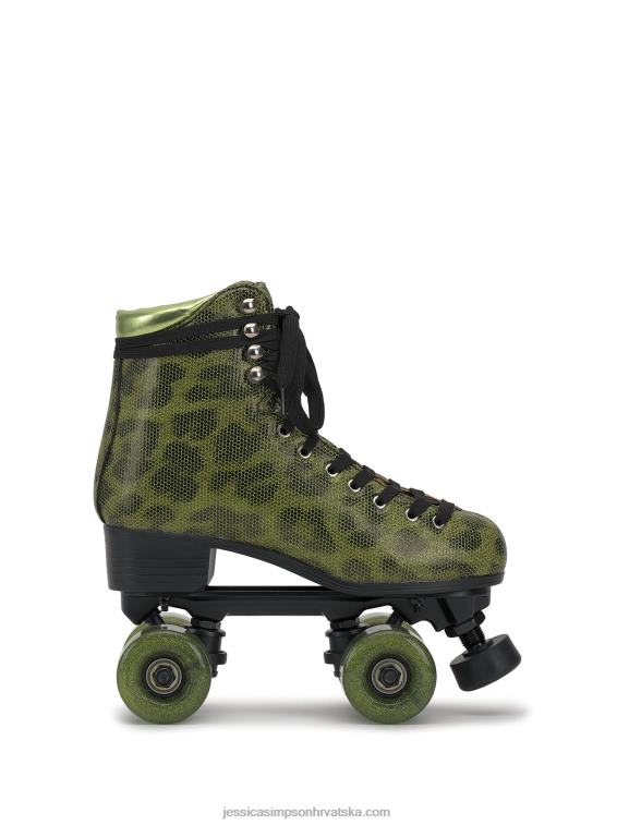 rollstar koturaljka u zelenom leopardu Jessica Simpson PZR6D272