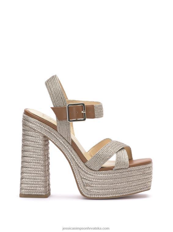 brycen platforma u metalik boji Jessica Simpson PZR6D14