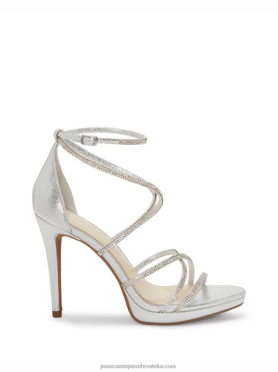 jaeya visoka peta u platinastoj boji Jessica Simpson PZR6D200