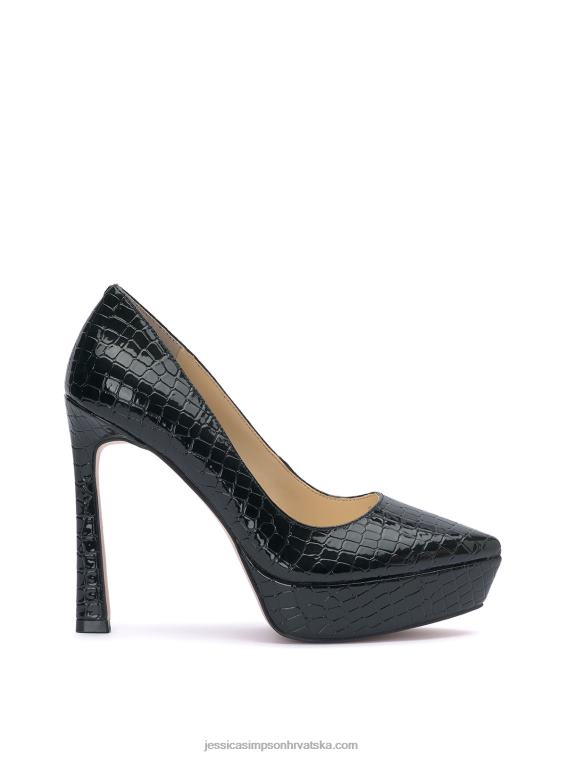 jariah visoka peta u crnoj boji Jessica Simpson PZR6D190