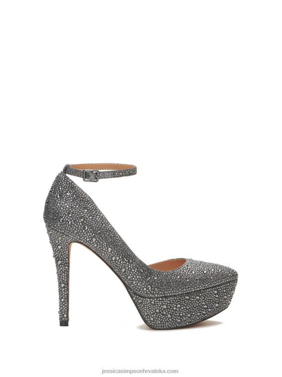 ormanda visoka peta u boji kositra Jessica Simpson PZR6D214