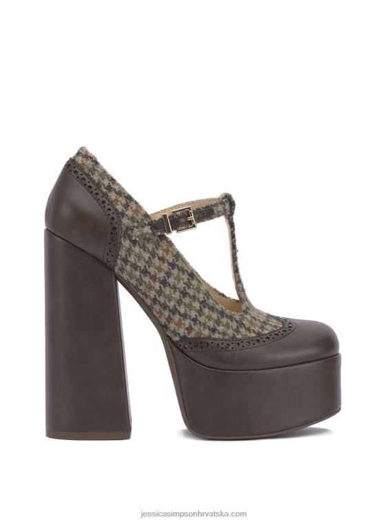 selventa platforma u smeđoj boji Jessica Simpson PZR6D221