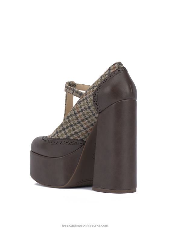 selventa platforma u smeđoj boji Jessica Simpson PZR6D221