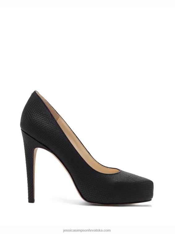 parisah platforma pumpa u crnoj boji Jessica Simpson PZR6D204