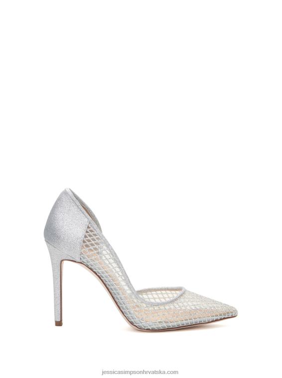 prizma d'orsay pumpa u prozirnoj i srebrnoj boji Jessica Simpson PZR6D264