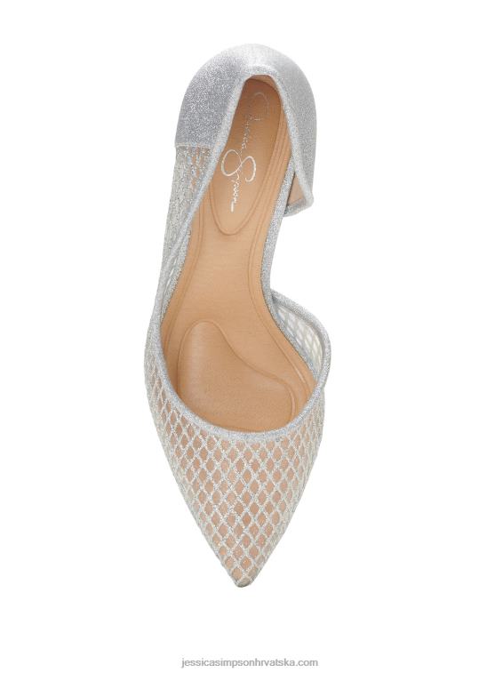 prizma d\'orsay pumpa u prozirnoj i srebrnoj boji Jessica Simpson PZR6D264