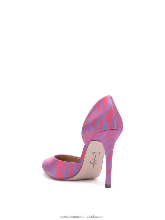 prizma d\'orsay pumpa u ružičastoj zebri Jessica Simpson PZR6D247