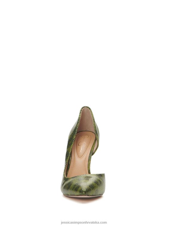 prizma d\'orsay pumpa u zelenom leopardu Jessica Simpson PZR6D267