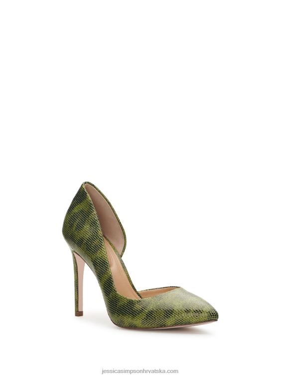 prizma d\'orsay pumpa u zelenom leopardu Jessica Simpson PZR6D267
