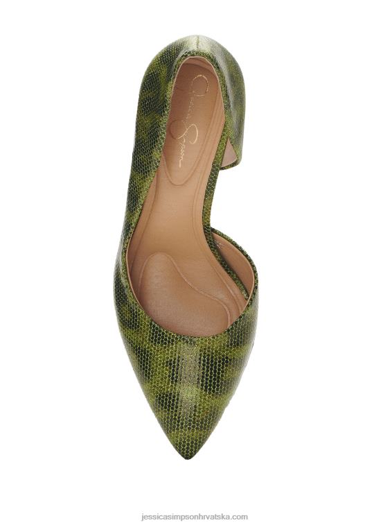 prizma d\'orsay pumpa u zelenom leopardu Jessica Simpson PZR6D267