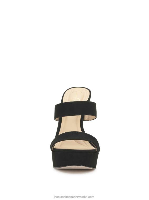 Sempira peta s platformom u crnoj boji Jessica Simpson PZR6D310