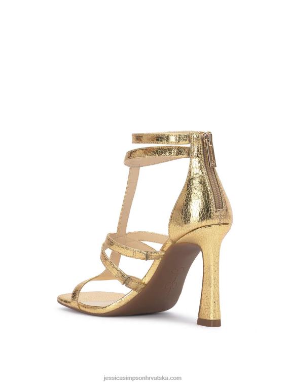 aaralyn sandala na visoku petu u zlatnoj boji Jessica Simpson PZR6D306