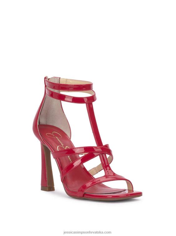 aaralyn sandala s visokom petom u crvenoj boji muse Jessica Simpson PZR6D304