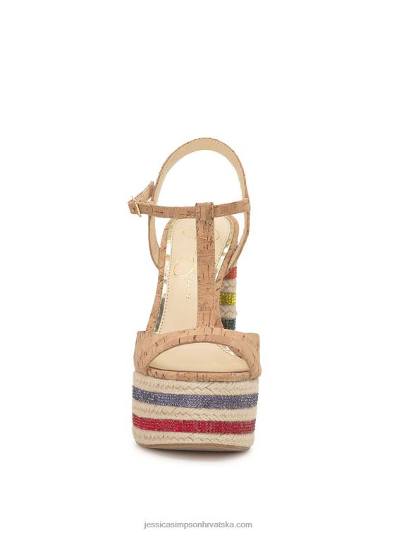 ameeka sandala s platformom u prirodnoj boji Jessica Simpson PZR6D133