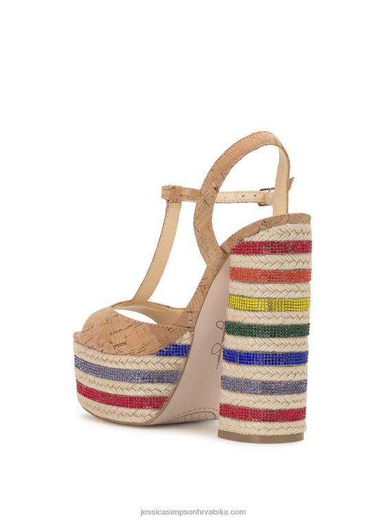 ameeka sandala s platformom u prirodnoj boji Jessica Simpson PZR6D133
