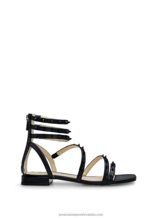 cenedra ravne sandale u crnoj boji Jessica Simpson PZR6D101