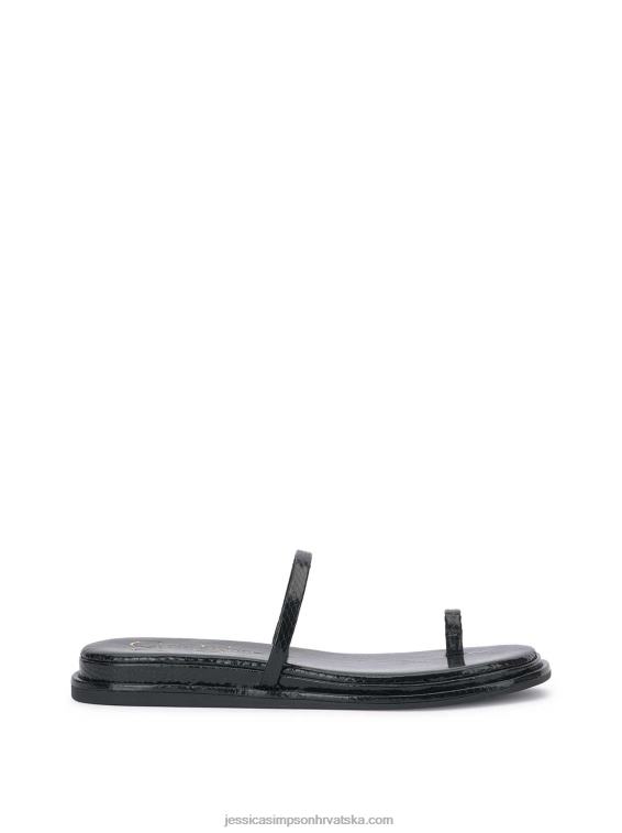 crna ravna sandala malha Jessica Simpson PZR6D103