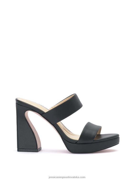 diza sandala s platformom u crnoj boji Jessica Simpson PZR6D327