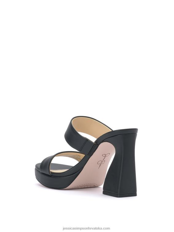 diza sandala s platformom u crnoj boji Jessica Simpson PZR6D327