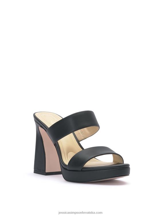 diza sandala s platformom u crnoj boji Jessica Simpson PZR6D327