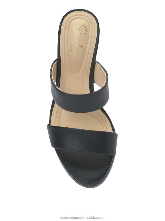 diza sandala s platformom u crnoj boji Jessica Simpson PZR6D327