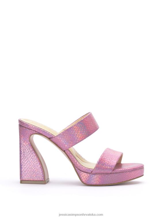 diza sandale s platformom u boji preljeva Jessica Simpson PZR6D198