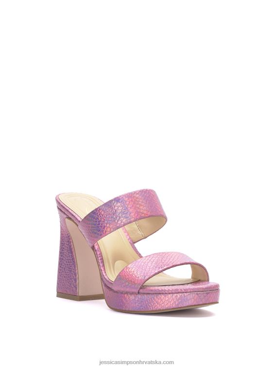 diza sandale s platformom u boji preljeva Jessica Simpson PZR6D198