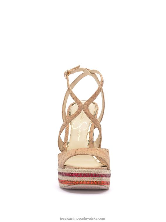 dosia sandale s platformom u prirodnoj boji Jessica Simpson PZR6D22