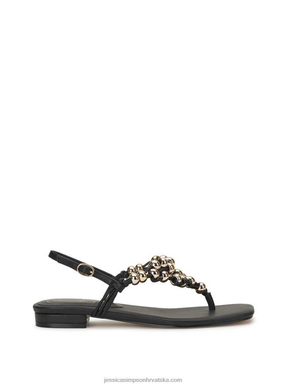 gilyria ravna sandala u crnoj boji Jessica Simpson PZR6D105