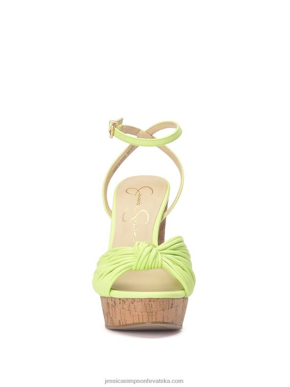 immie sandala s platformom u daquiri zelenoj boji Jessica Simpson PZR6D5