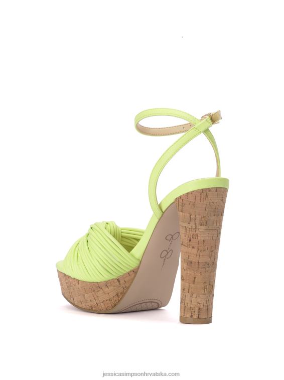 immie sandala s platformom u daquiri zelenoj boji Jessica Simpson PZR6D5