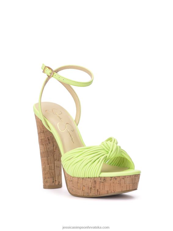 immie sandala s platformom u daquiri zelenoj boji Jessica Simpson PZR6D5