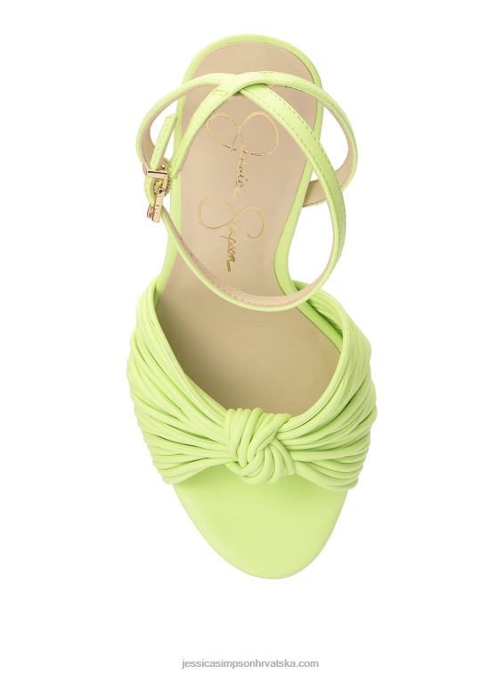 immie sandala s platformom u daquiri zelenoj boji Jessica Simpson PZR6D5