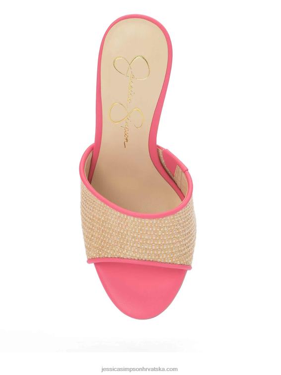 kaveri sandala s visokom petom u sunkissed prirodnoj boji Jessica Simpson PZR6D320