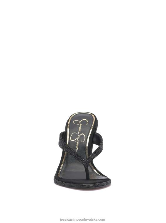 pules sandala na visoku petu u crnoj boji Jessica Simpson PZR6D303