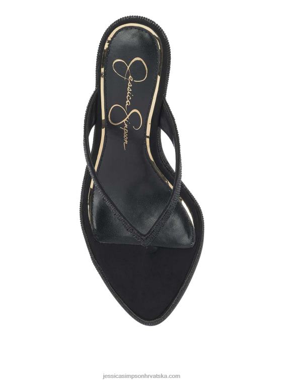 pules sandala na visoku petu u crnoj boji Jessica Simpson PZR6D303