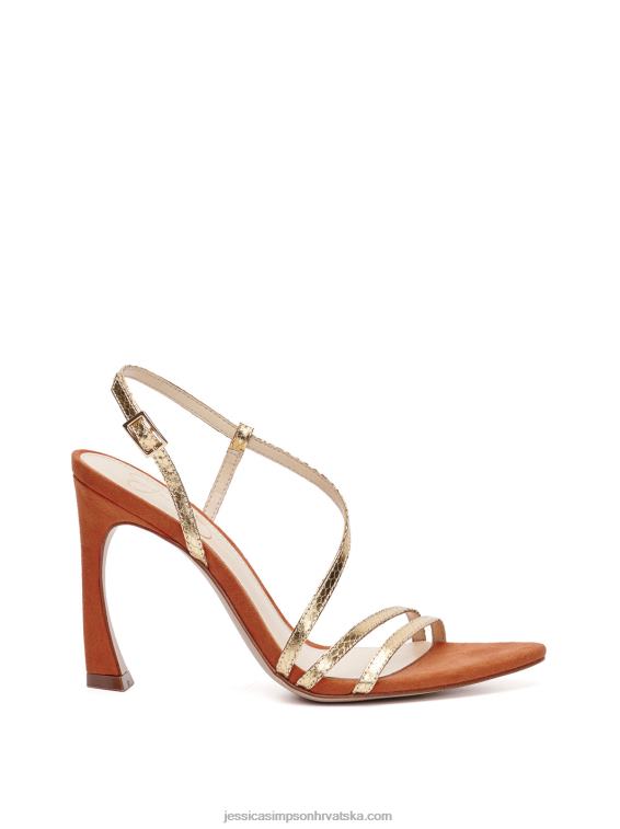 pyine visoka peta u zlatnoj zmiji Jessica Simpson PZR6D1105