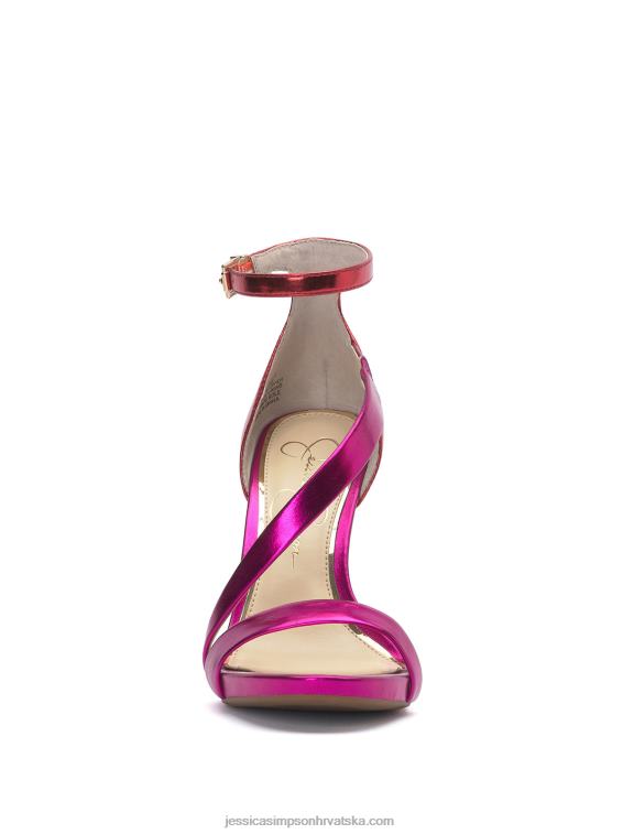 rayli sandale na visoku petu u ombre crvenoj boji fuschia Jessica Simpson PZR6D19