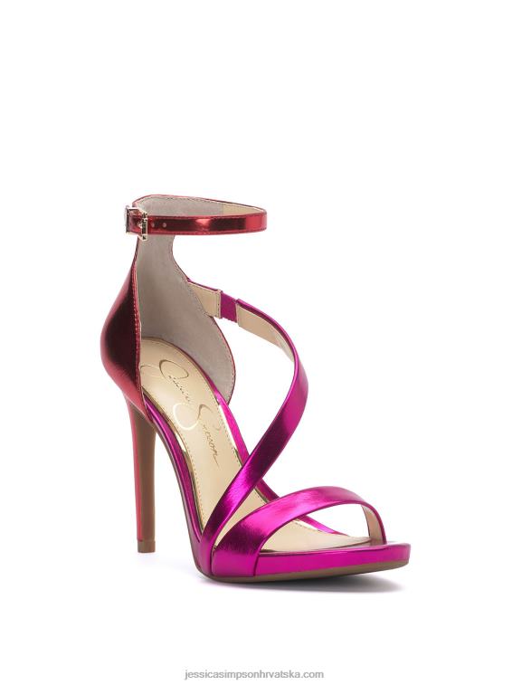 rayli sandale na visoku petu u ombre crvenoj boji fuschia Jessica Simpson PZR6D19