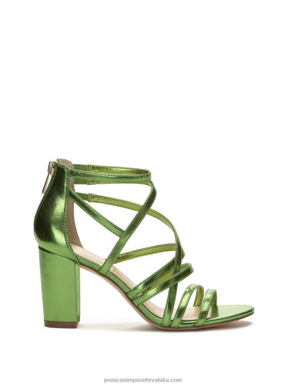 stassey visoka peta u zelenoj boji Jessica Simpson PZR6D1110