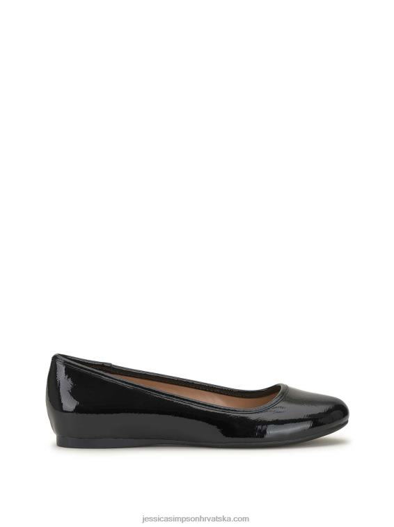 mareike balerinka u crnom patentu Jessica Simpson PZR6D129