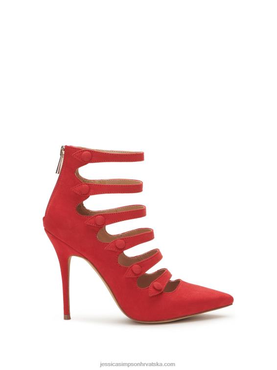 Winka Visoka potpetica u crvenom muza Jessica Simpson PZR6D266