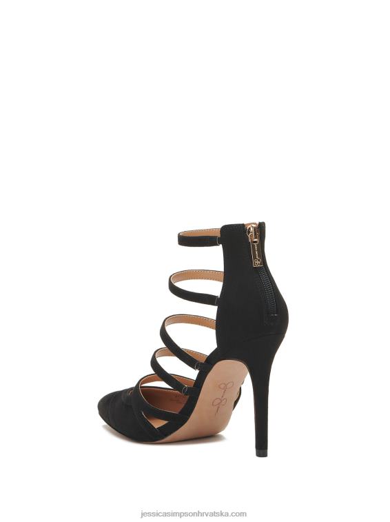 parminda visoka peta od crne antilop kože Jessica Simpson PZR6D249