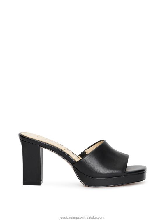 elyzza visoke potpetice u crnoj boji Jessica Simpson PZR6D231